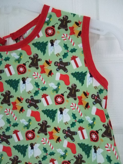 Christmas Dress Detail